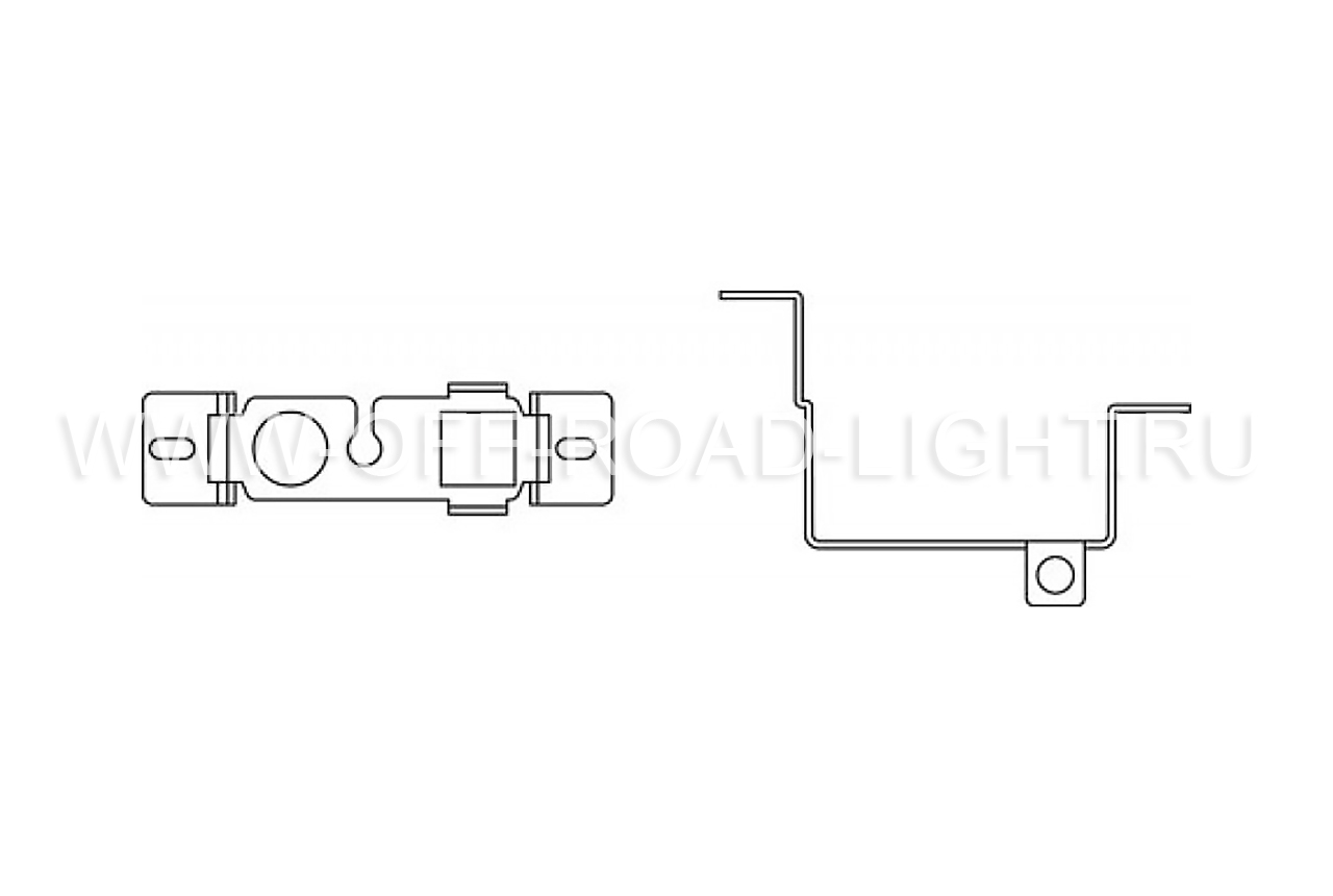 Ledfog101 osram схема подключения