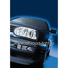 Фара основная Volkswagen Golf III, хром, правая, фото , изображение 5