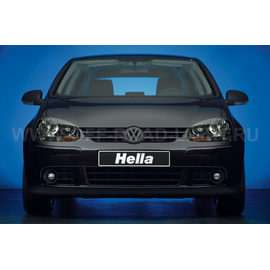 Комплект основных фар Volkswagen Golf VI, Black, фото , изображение 2