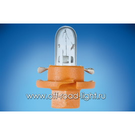 BAX Лампа Hella 12V 1,1W amber (BAX 8,4d), фото 