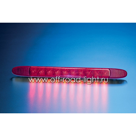 Стоп сигнал для внешней установки, красный (10 LED) 12V, фото 