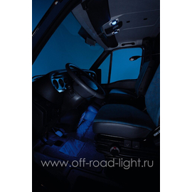 SpotLED угол рег. 20°, цвет черный, Celis® голубой, фото , изображение 4