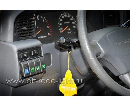 Функция "Driving compartment lighting", цвет зеленый, фото , изображение 3