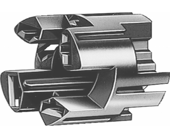 Корпус разъема Hella, 8 контакт., J-образный штекер, фото 