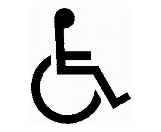Пиктограмма Hella "Disabled", синяя, фото 