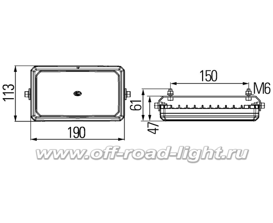 Flat Beam 1000 90° 11W, фото , изображение 9