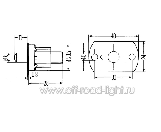 Дверной концевик, 1.5A 12V, фото , изображение 2