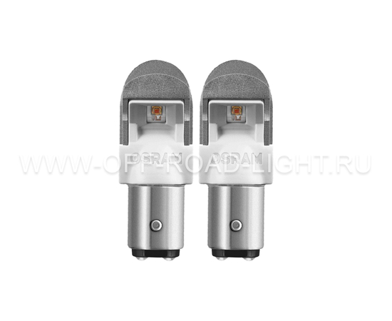 P21/5W комплект светодиодных ламп Osram Premium Amber, фото 